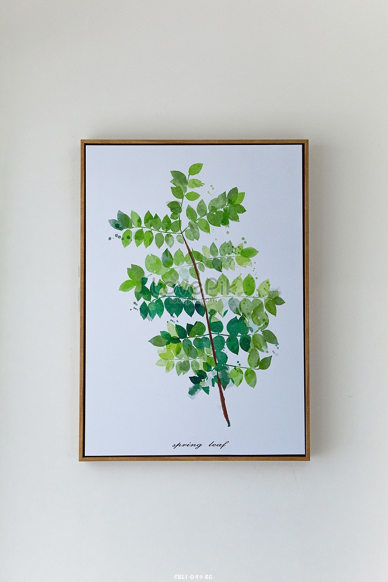 Lá tranh vẽ CHL1-045-KG